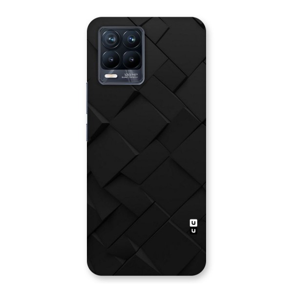 Black Elegant Design Back Case for Realme 8 Pro