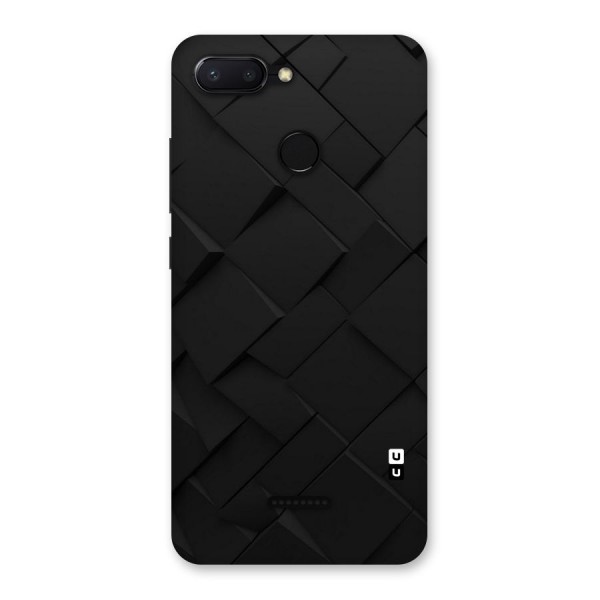 Black Elegant Design Back Case for Redmi 6