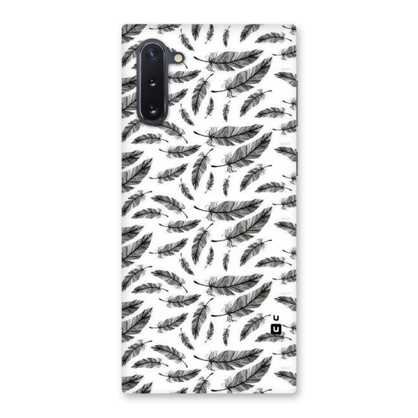 Black Feather Back Case for Galaxy Note 10