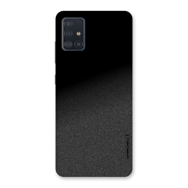Black Grey Noise Fusion Back Case for Galaxy A51