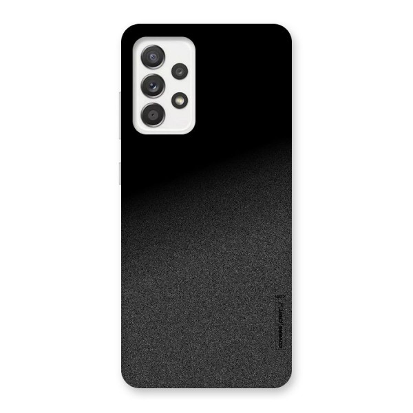 Black Grey Noise Fusion Back Case for Galaxy A52