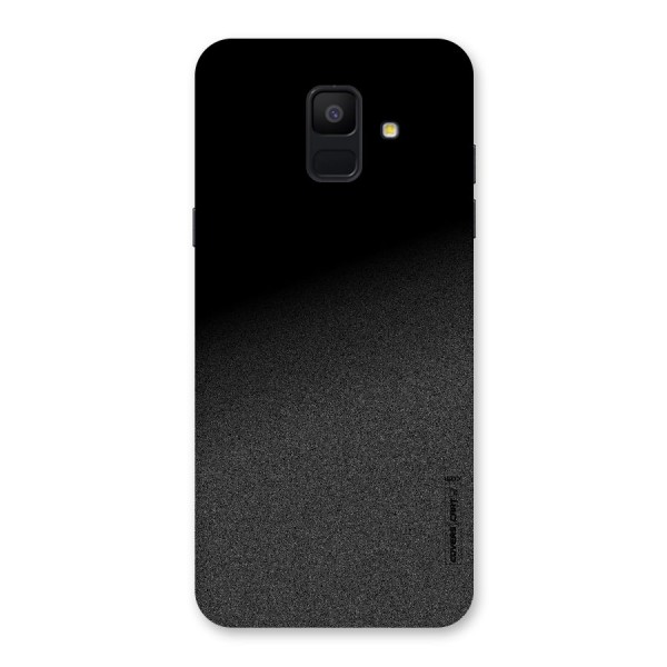 Black Grey Noise Fusion Back Case for Galaxy A6 (2018)