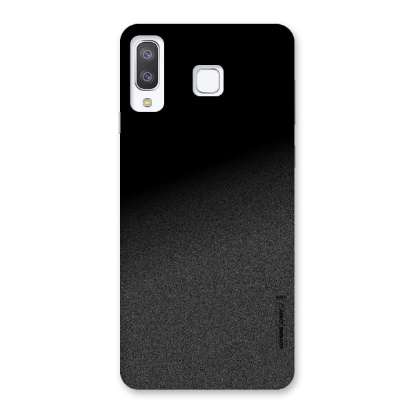 Black Grey Noise Fusion Back Case for Galaxy A8 Star