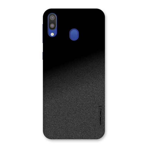 Black Grey Noise Fusion Back Case for Galaxy M20