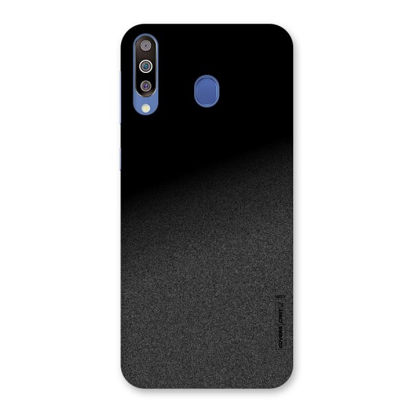 Black Grey Noise Fusion Back Case for Galaxy M30