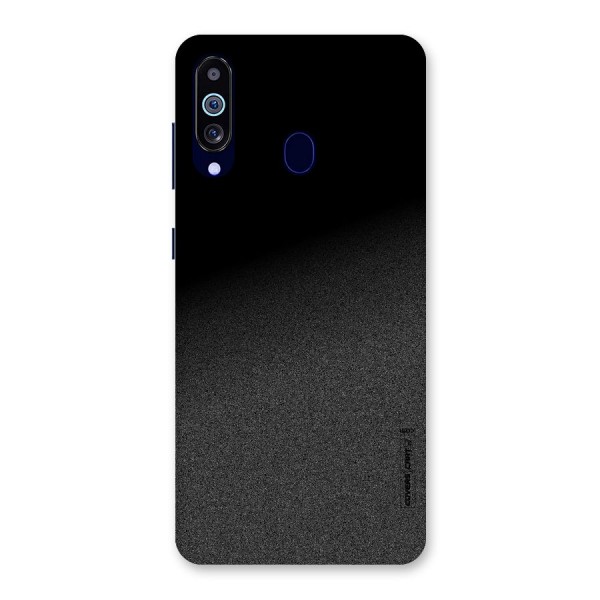 Black Grey Noise Fusion Back Case for Galaxy M40