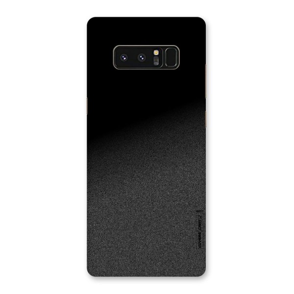 Black Grey Noise Fusion Back Case for Galaxy Note 8