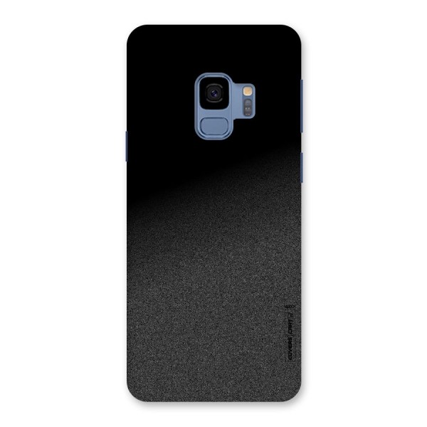 Black Grey Noise Fusion Back Case for Galaxy S9