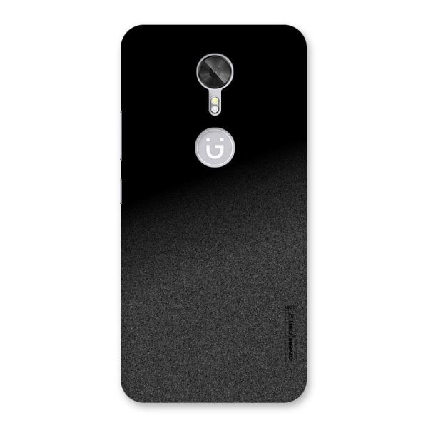 Black Grey Noise Fusion Back Case for Gionee A1