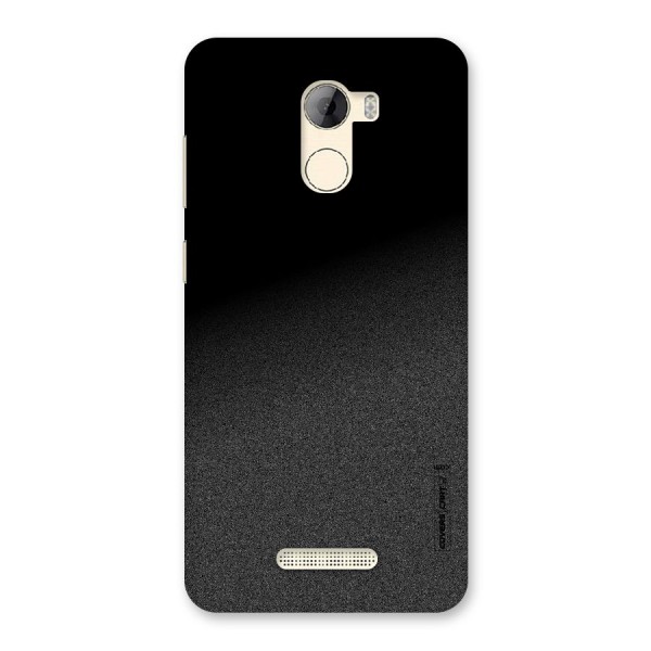 Black Grey Noise Fusion Back Case for Gionee A1 LIte