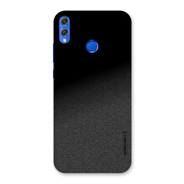 Black Grey Noise Fusion Back Case for Honor 8X