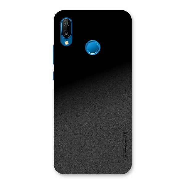 Black Grey Noise Fusion Back Case for Huawei P20 Lite