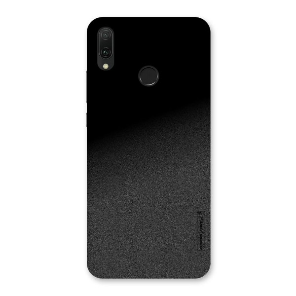 Black Grey Noise Fusion Back Case for Huawei Y9 (2019)