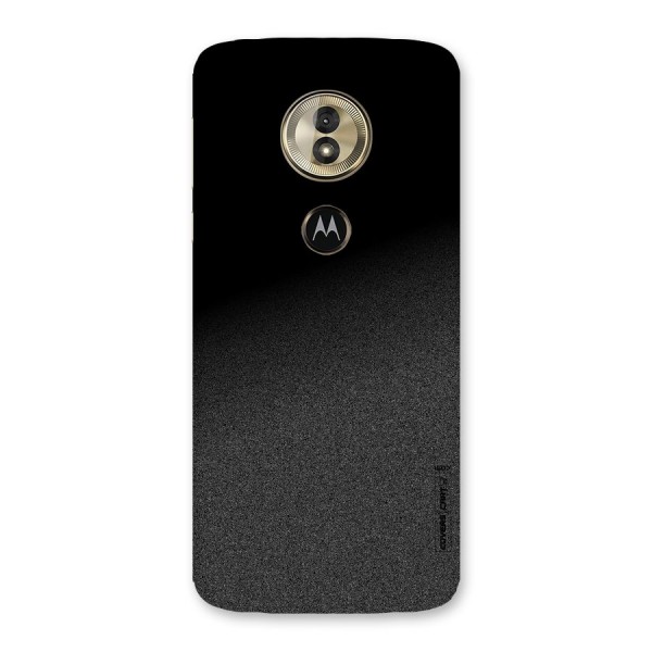Black Grey Noise Fusion Back Case for Moto G6 Play