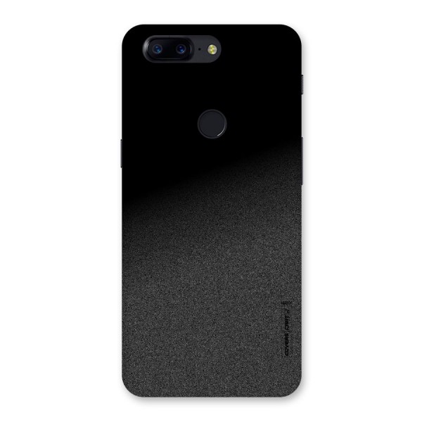 Black Grey Noise Fusion Back Case for OnePlus 5T
