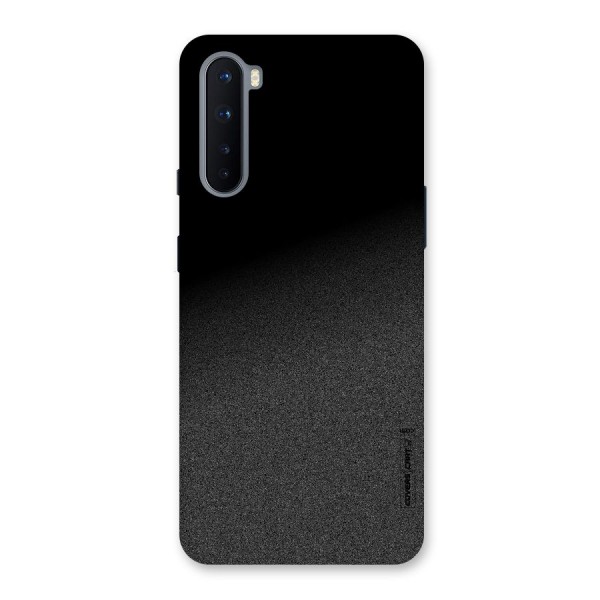 Black Grey Noise Fusion Back Case for OnePlus Nord