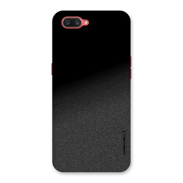 Black Grey Noise Fusion Back Case for Oppo A3s