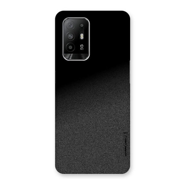 Black Grey Noise Fusion Back Case for Oppo F19 Pro Plus 5G