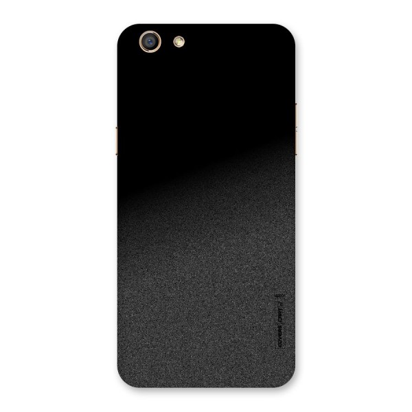 Black Grey Noise Fusion Back Case for Oppo F3