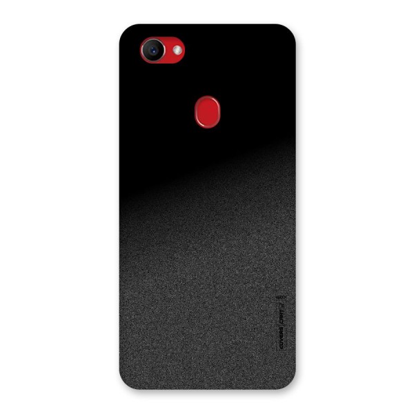Black Grey Noise Fusion Back Case for Oppo F7
