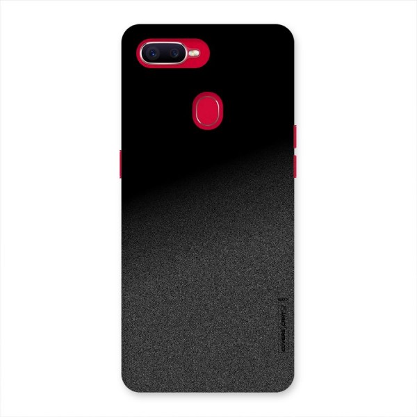 Black Grey Noise Fusion Back Case for Oppo F9 Pro