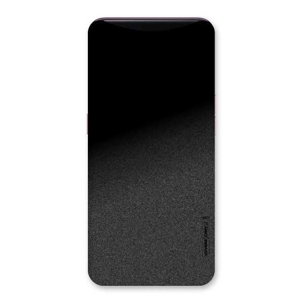 Black Grey Noise Fusion Back Case for Oppo Find X