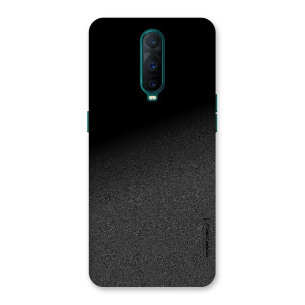 Black Grey Noise Fusion Back Case for Oppo R17 Pro