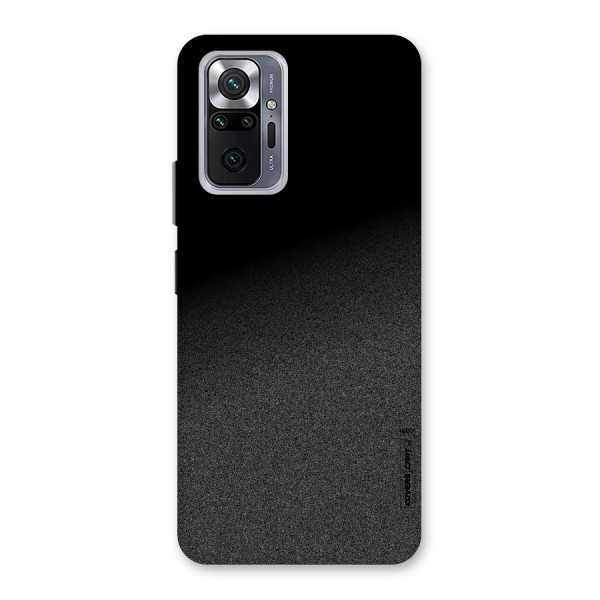Black Grey Noise Fusion Back Case for Redmi Note 10 Pro