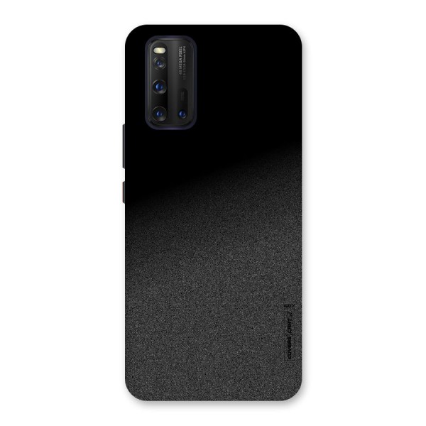 Black Grey Noise Fusion Back Case for Vivo iQOO 3