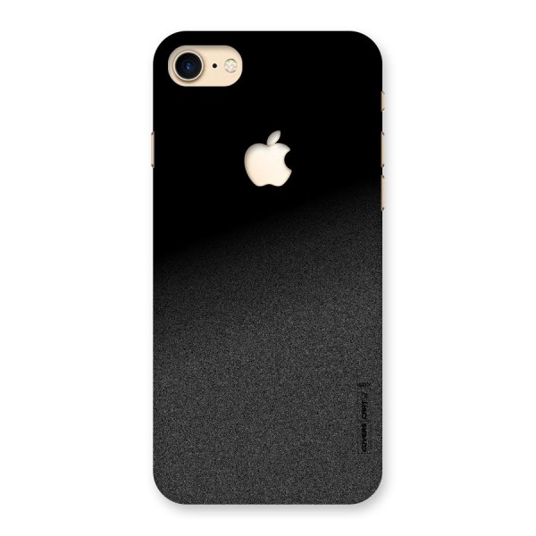 Black Grey Noise Fusion Back Case for iPhone 7 Apple Cut