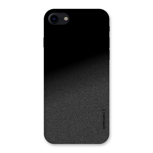 Black Grey Noise Fusion Back Case for iPhone SE 2020