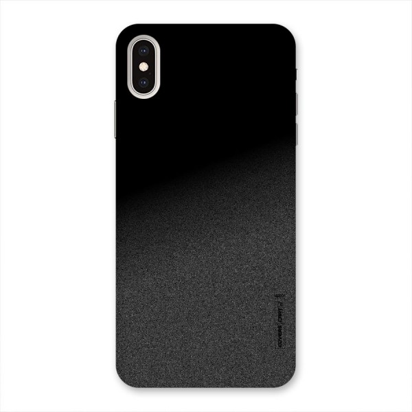 Black Grey Noise Fusion Back Case for iPhone XS Max
