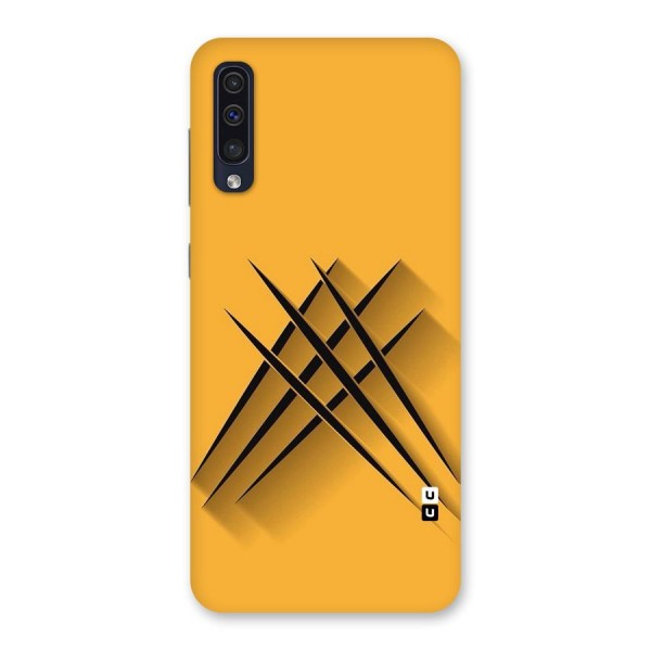 Black Paws Back Case for Galaxy A50