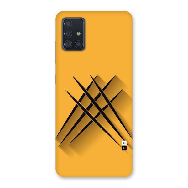 Black Paws Back Case for Galaxy A51