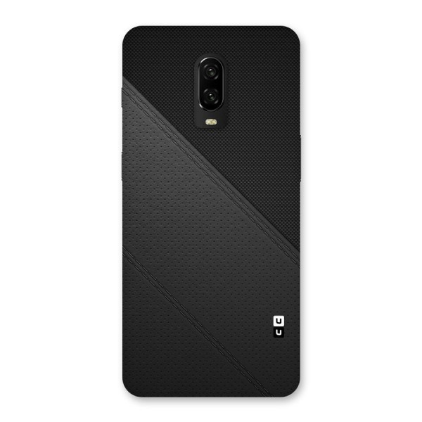 Black Polka Stripe Back Case for OnePlus 6T