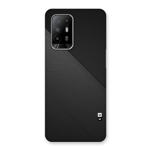 Black Polka Stripe Back Case for Oppo F19 Pro Plus 5G