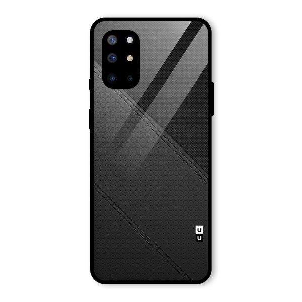 Black Polka Stripe Glass Back Case for OnePlus 8T