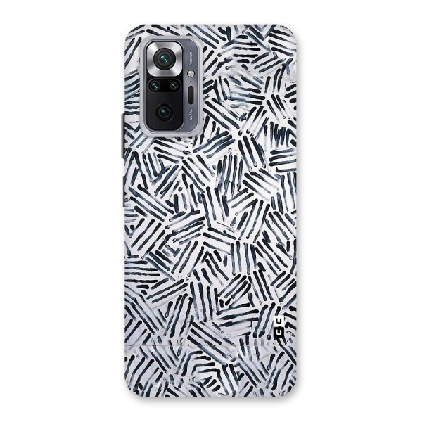 Black Tiny Uneven Back Case for Redmi Note 10 Pro