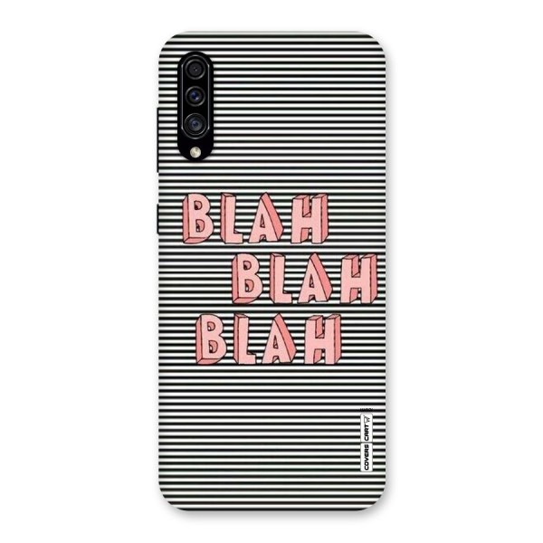 Blah Stripes Back Case for Galaxy A30s