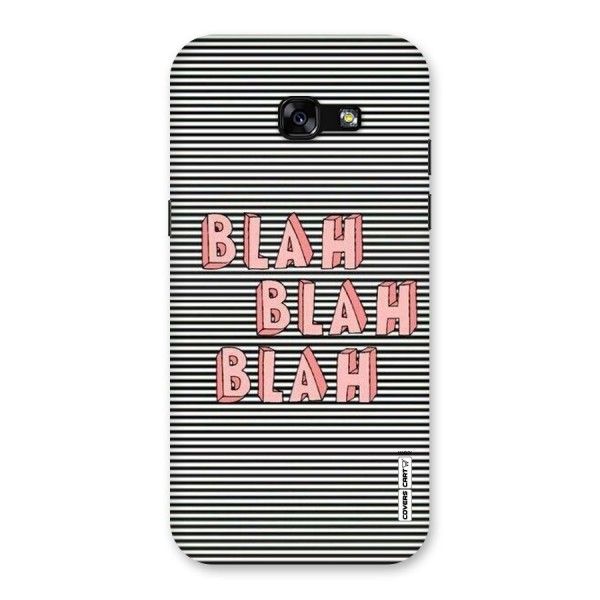 Blah Stripes Back Case for Galaxy A5 2017