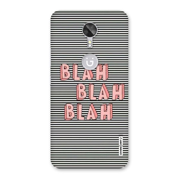 Blah Stripes Back Case for Gionee A1