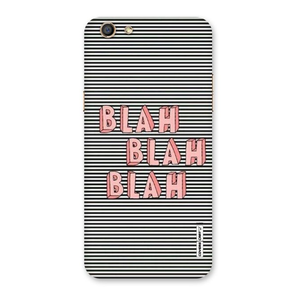 Blah Stripes Back Case for Oppo F3