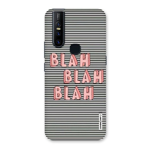 Blah Stripes Back Case for Vivo V15