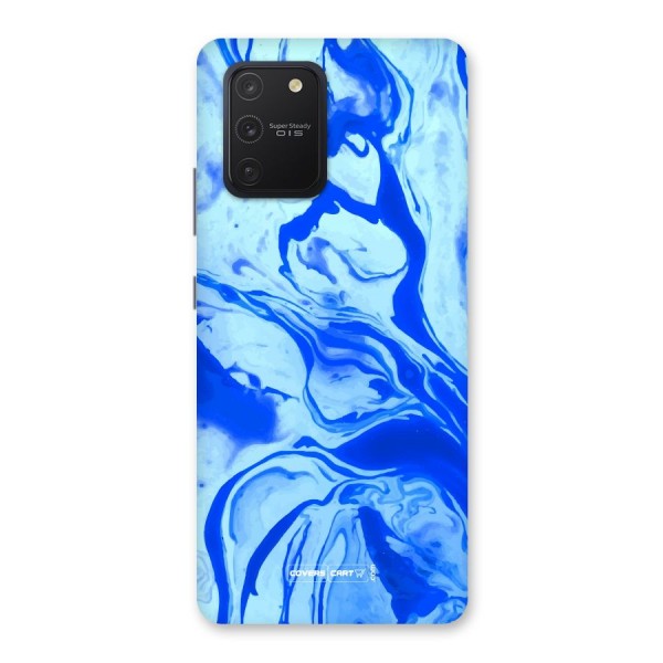 Blaze Blue Marble Texture Back Case for Galaxy S10 Lite