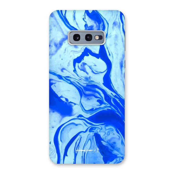 Blaze Blue Marble Texture Back Case for Galaxy S10e