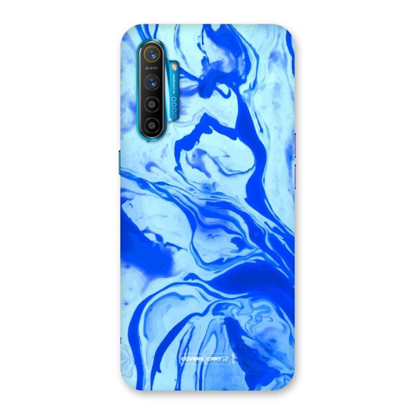 Blaze Blue Marble Texture Back Case for Realme XT