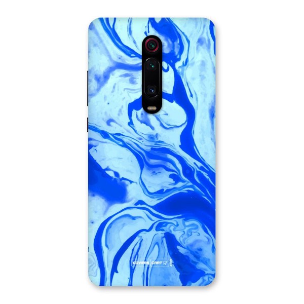 Blaze Blue Marble Texture Back Case for Redmi K20 Pro