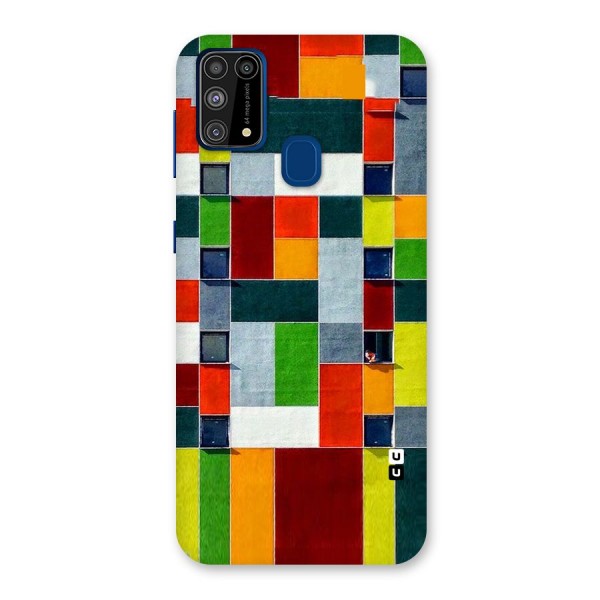 Block Color Design Back Case for Galaxy F41