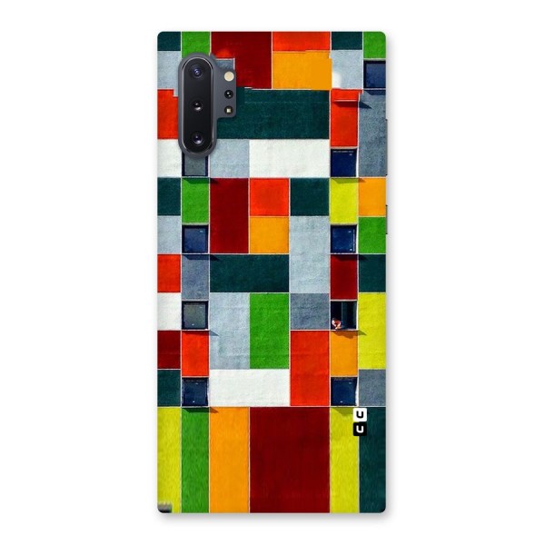 Block Color Design Back Case for Galaxy Note 10 Plus