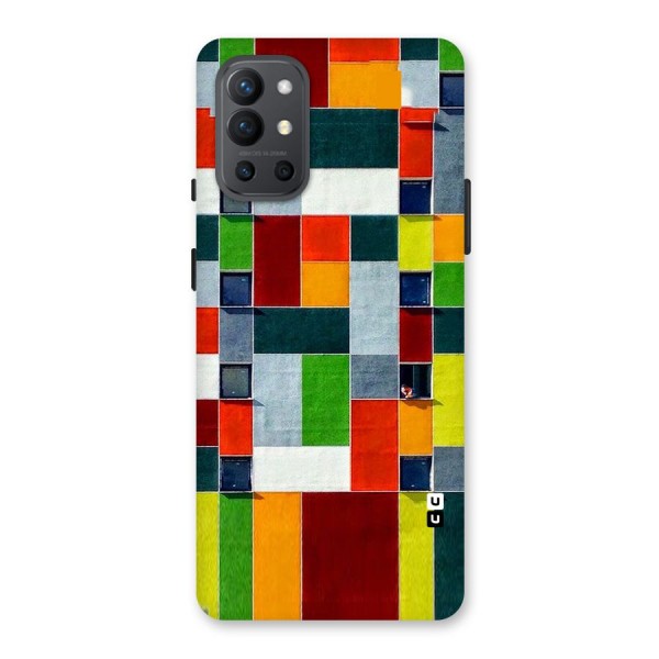 Block Color Design Back Case for OnePlus 9R